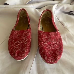 Toms Trigonometry slip-ons